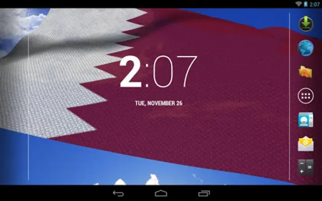 Qatar Flag android App screenshot 0