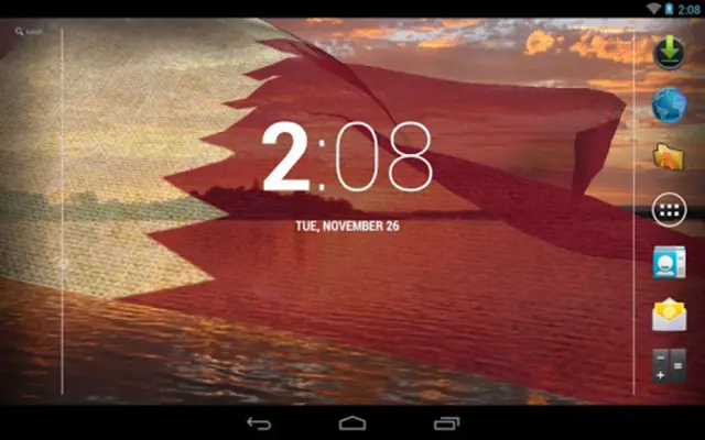 Qatar Flag android App screenshot 1